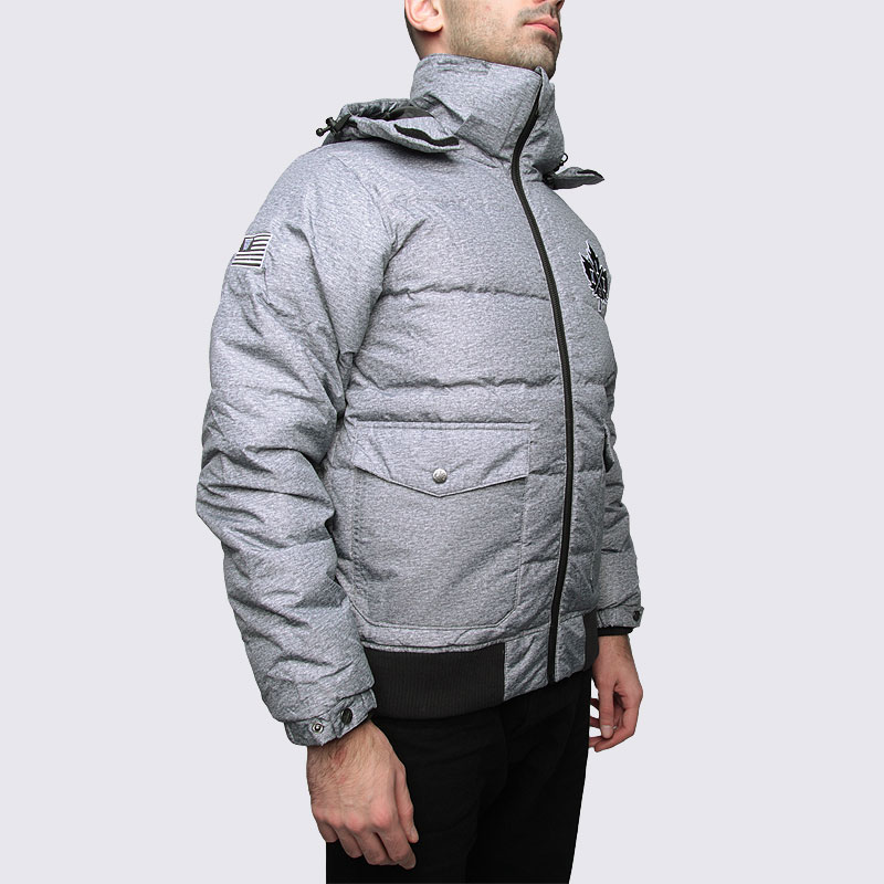 мужская серая куртка K1X 1st Pick Down Jacket 1100-0215/8899 - цена, описание, фото 4